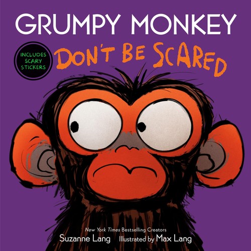 Grumpy monkey don - be, scared