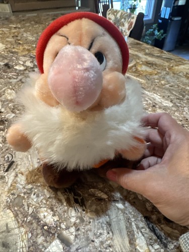 Vtg grumpy plush doll - grumpy,
